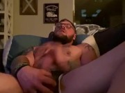Late night couch jerk