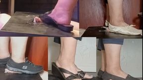 Shoejob Cum-pilation 6 through 10