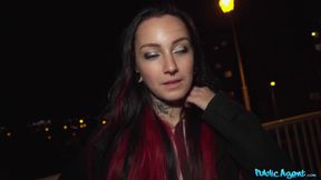 Public Agent - Inked Baddie Sharlotte Thorne Loves Fresh Dick
