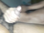 0417 While I'm burning him, he pisses himself