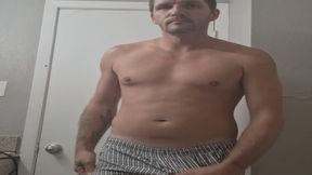 Damon White, Tanned, Shower