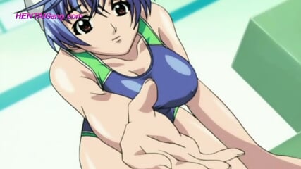 Busty slut seduces the boy at the swim facility  HENTAI UNCENSORED