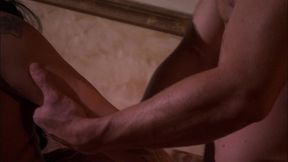 classy brunettes jezebelle bond and nikki nievez share a studs cock and cum
