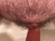 More MTF manpussy pussy rubbing with orgasm and cum