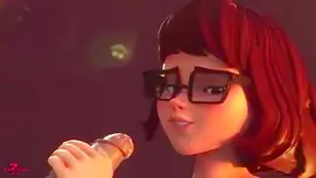 Velma Pleasured by Ghostly Lover in Steamy Haunt Brothel Encounter