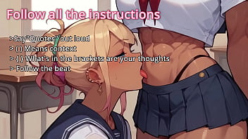 A day of ass-stretching lessons in your new futa classroom