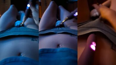 Masturbation With Vibrator And Stuffed toy