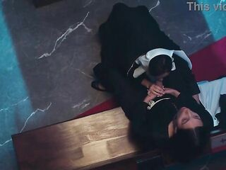 Trans Nun Screws Hotty - Shelena Creampies Vixi Rafi