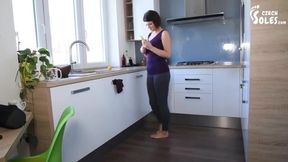 Delightful Fruit Squashing Fun: POV Foot Play with Sensational Soles
