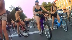 WNBR PNBR world naked bike ride in Philadelphia 2024