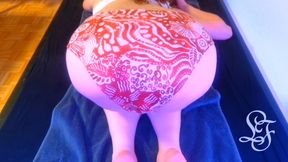 Halloween Vibes with huge MONSTER EGGS inside my Ass