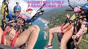 Costa Rica Paragliding Squirting Adventure