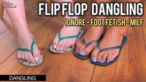 Be Ignored By Louise Marcada And Syl Nifty While They Dangle Their FlipFlops (720p - EN sub - foot fetish - toes - sandals)