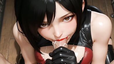 Ada Wong Sloppy Throat Pulls Every Inch In Uncensored Resident Evil Hentai