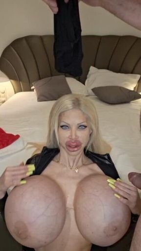 I ride on Santa till he cums.....