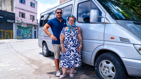 fat tattooed mature ass fucked in driving van