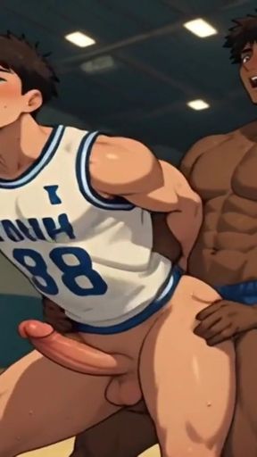 Interracial Basketball Player Anal Compilation Cartoon Hentai Animation   Clip 1