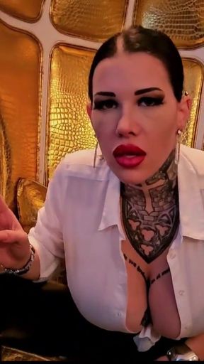 Jaw-dropping moment from &quot;Miss Alessa Milano Open your mouth Ashtray&quot;