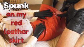 Spunk On My Red Leather Skirt (480 mp4)