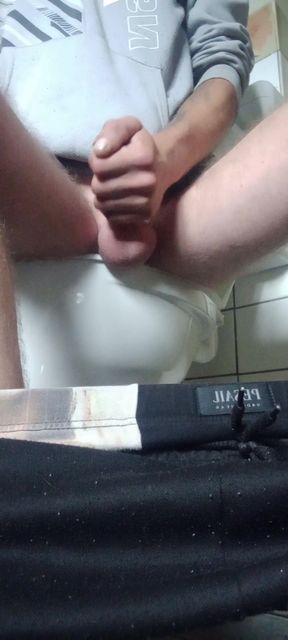 Public toilet in the mall - risky