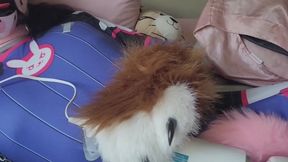 SubbyPuppy x Dva cuddling with the wand!