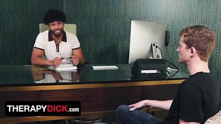 Aaron allen receives interracial anal therapy from doctor tony genius