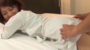 Sexy Office Lady Becomes a Seductive Erotic Masseuse in Scene 01469