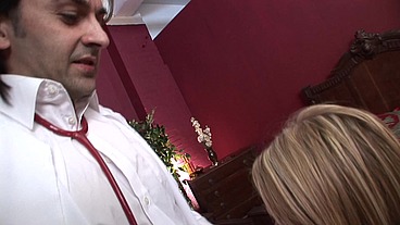 Paige Ashley Gets Romana Ryder Ready For The Duke's Cock