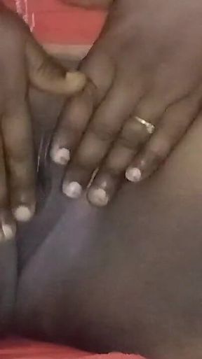 My Wife Spreads Her Pussy in Front of Her Husband and Shows Him How Delicious It Is