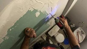 Stepdaughter thanks contractor for stepmom's dirty talk