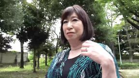 Hot Asian MATURE loves getting her rump spanked by grandson
