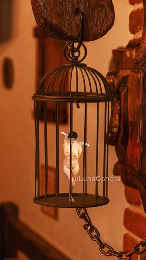 Naked fairies in a medieval tavern POV