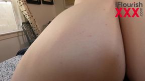 PAWG anal ass to mouth and creampie