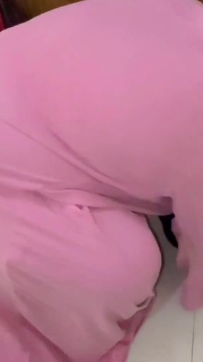 Key moment from &quot;My Friend&#039;s Mother Stuck Then I help her by pussy fucking &amp; Rescue from under bed - Arab Muslim Sex&quot;