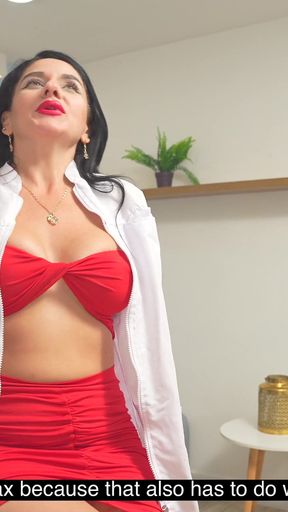 The Doctor Gives Me a Juicy Blowjob in Her Office to Awaken My Libido