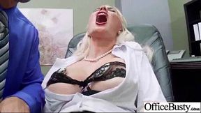 Busty Girl gigi allens Get Hard Style Nailed In Office vid18