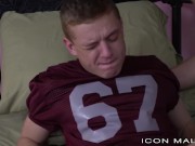 ICON MALE Michael Delray Helps Football Twonk Get Undressed