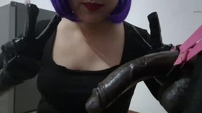 full version: young huge ass trans raven pounded by bbc dildo and getting huge anal creampies