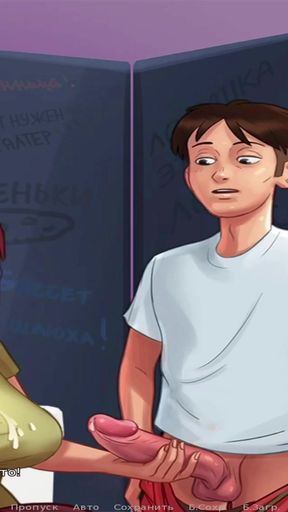 Spectacular moment from &quot;SummertimeSaga - Fat Girlfriend Wants Me To Be Her Boyfriend&quot;