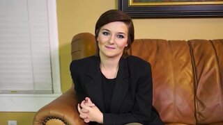 Masturbating and giving a blowjob to the cameraman