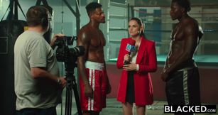 Oiled Tori Black dominated by two thick bbc in hardcore fmm