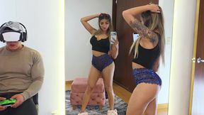 CUCKOLD! If the husband doesn't have time for her, the brother-in-law takes care of fucking her! CUM IN MOUTH!