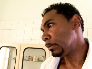 Golden-haired Titty Wench in Boy+Boy+Female-DP Group-sex: Ass & Vagina Destroyed, Covered in Cum!