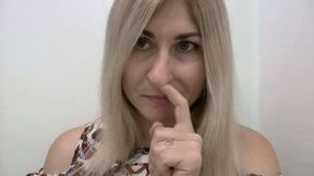 Pick your nose fast and pick your nose slow WMV FULL HD 1080p