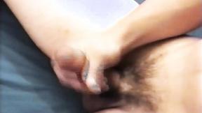 ”Self love with a lonely amateur guy who likes it a lot”