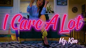 I Care A Lot - Mz Kim Mesmerizing Counselor Domination With Pantyhose Domination, Snapping Fingers And Dangling Heels MP4
