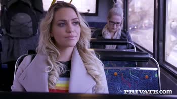 Mia Malkova's In-Flight Orgy: Big Ass, Blowjob, and Cumshot Aboard