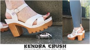 Stepping on and Crushing Your Metal Toy Car Under My Heels