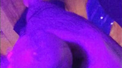 Blacklight Handjob Fun :)