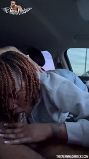 Stranger Walks Up But I Won’t Stop Sucking Til He Nuts!